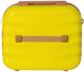 Комплект валіза і кейс Bonro Next середній жовтий (10066807)