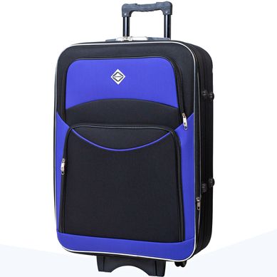 Набор чемоданов Bonro Style 3 штуки черно-фиолетовый (10010304)