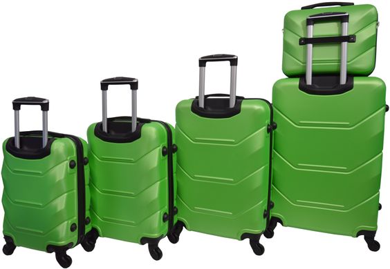 Набір валіз 5 штук Bonro 2019 салатовий (10500105)