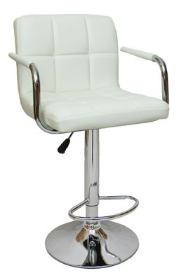 Барний стілець хокер Bonro B-628-1 білий (40080006)
