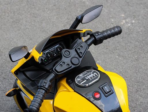 Детский электромотоцикл SPOKO SP-518 желтый (42300176)