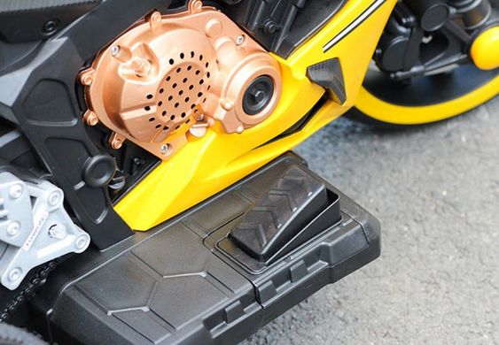 Дитячий електромотоцикл SPOKO SP-518 жовтий (42300176)