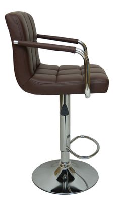 Барний стілець хокер Bonro B-628-1 коричневий (40080007)