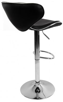 Барный стул со спинкой Bonro B-068 черный (42300088)