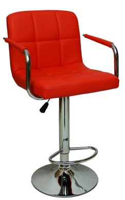 Барний стілець хокер Bonro B-628-1 червоний (40080001)