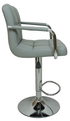 Барний стілець хокер Bonro B-628-1 сірий (40080016)