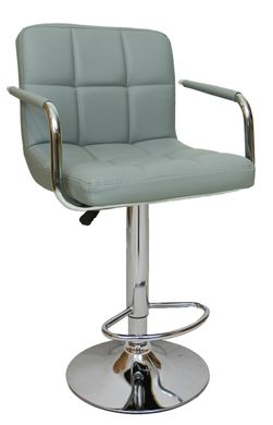 Барний стілець хокер Bonro B-628-1 сірий (40080016)