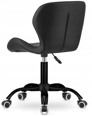 Кресло на колесах черное (черное основание) Bonro B-531 (42300147)