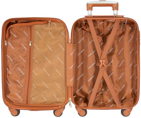 Набор чемоданов Bonro Next 4 штуки желтый (10060407)