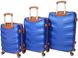 Набір валіз Bonro Next 3 штуки синій (10642301)