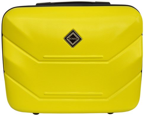 Комплект чемодан и кейс Bonro 2019 средний желтый (10501100)