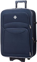 Дорожный чемодан на колесах Bonro Style средний синий (10012301)
