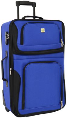 Набір валіз Bonro Best 2 шт і сумка синій (10080102)