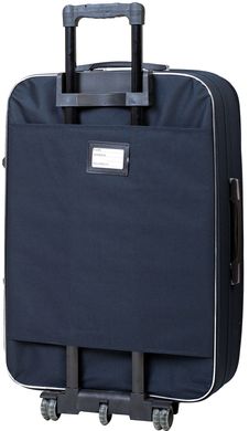 Дорожный чемодан на колесах Bonro Style средний синий (10012301)