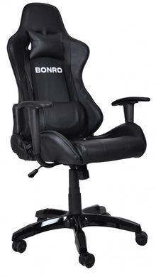 Крісло геймерське Bonro 2018 чорне (40800036)