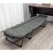 Шезлонг лежак кровать раскладная Bonro B2002-3 темно-серый (42400529)