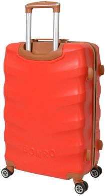 Набор чемоданов Bonro Next 3 штуки красный (10642305)