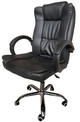 Крісло офісне на колесах Bonro B-607 чорне (4230012)