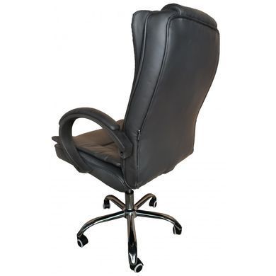 Крісло офісне на колесах Bonro B-607 чорне (4230012)