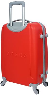 Набор чемоданов Bonro Smile 3 штуки красный (10050304)