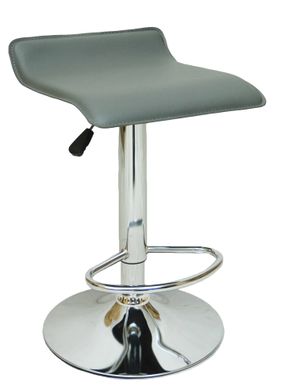 Барний стілець хокер Bonro B-688 сірий (40080012)
