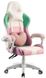 Крісло геймерське Bonro Lady 813 рожево-фіолетове (42300099)