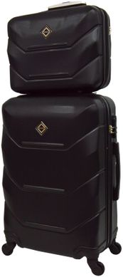 Комплект чемодан и кейс Bonro 2019 средний черный (10501107)