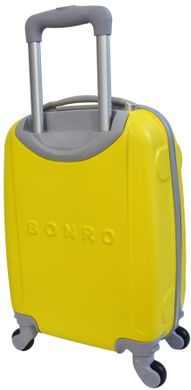Валіза Bonro Smile міні ручна поклажа жовта (10051800)