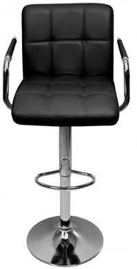 Барний стілець зі спинкою Bonro B-026 чорний (47000025)