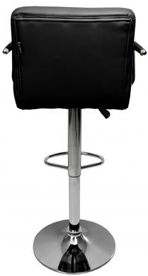 Барный стул со спинкой Bonro B-026 черный (47000025)