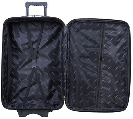Набір дорожніх валіз Bonro Style 3 штуки чорно-т.синій (10010307)