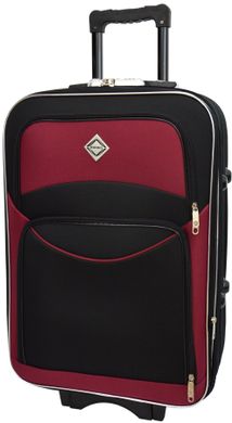 Набор чемоданов Bonro Style 3 штуки черно-вишневый (10010308)