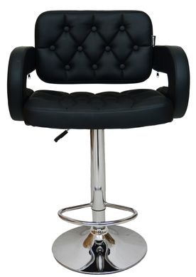 Барний стілець хокер Bonro B-823A чорний (40080025)