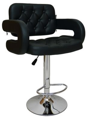 Барний стілець хокер Bonro B-823A чорний (40080025)