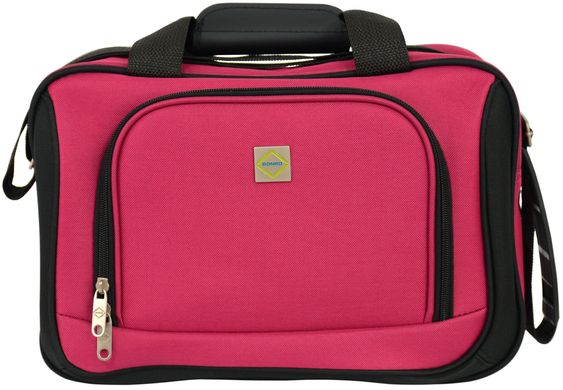 Комплект чемодан и сумка Bonro Best маленький вишневый (10080500)