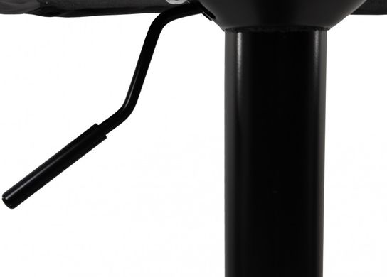 Барний стілець зі спинкою Bonro B-087 чорний (чорна основа) (40080062)