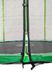 Дитячий батут Atleto 252 см з подвійними ногами з сіткою зелений (21000802)