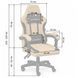Комп'ютерне крісло із тканини Bonro Extreme чорно-коричневе (B-148) (42401253)