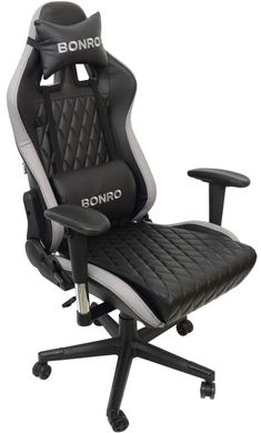 Крісло геймерське Bonro 1018 Gray (40700000)