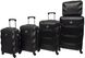 Набір валіз 5 штук Bonro 2019 чорний (10500107)