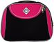 Комплект валіза та кейс Bonro Style маленький чорно-рожевий (10120107)