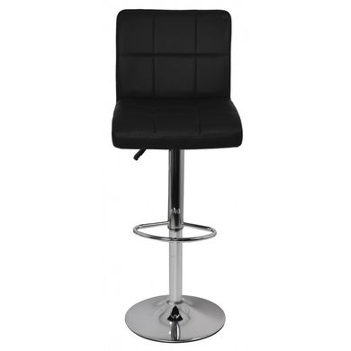 Барный стул со спинкой Bonro BN-0106 черный (42400410)