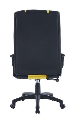 Крісло офісне на колесах Bonro B048 жовте (42400418)