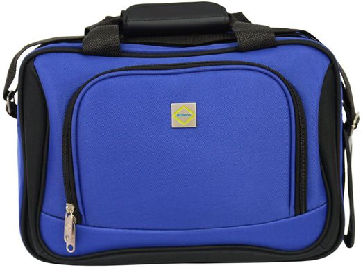 Сумка дорожная для чемодана Bonro Best синяя (10080402)