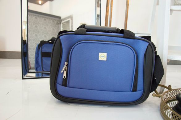 Сумка дорожная для чемодана Bonro Best синяя (10080402)