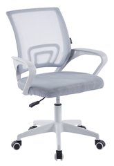 Кресло Bonro BN-619 бело-серое (42400424)