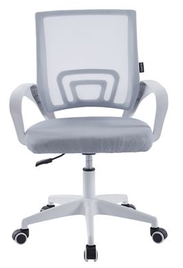 Кресло Bonro BN-619 бело-серое (42400424)