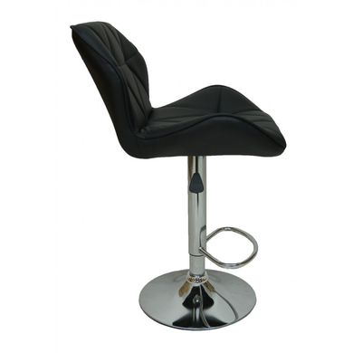 Барний стілець зі спинкою Bonro B-087 чорний (40600005)