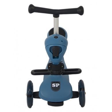 Самокат дитячий триколісний 2в1 Spoko SP-322 синій (42401022)