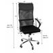 Кресло офисное 2 шт комплект Bonro Manager (47000010)